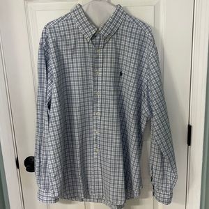 Ralph Lauren Classic Fit Plaid Shirt - XXL